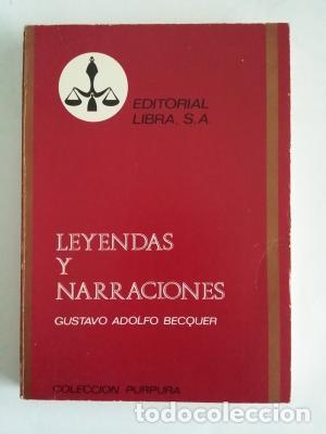 Libros: LEYENDAS Y NARRACIONES - Becquer,Gustavo Adolfo - Foto 1