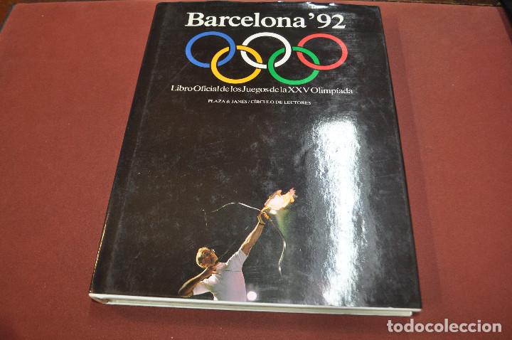 books: Barcelona 92 libro oficial de los juegos de la XXV olimpiada - BCNB
