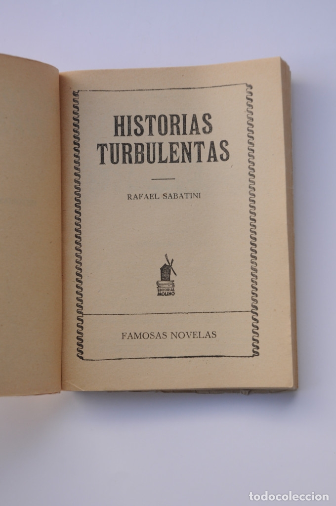 Libros: Historias turbulentas - SABATINI, Rafael - Foto 2
