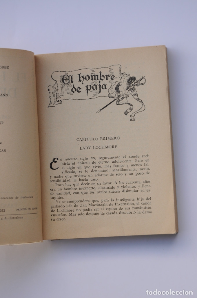 Libros: El hombre de paja - SABATINI, Rafael - Foto 3