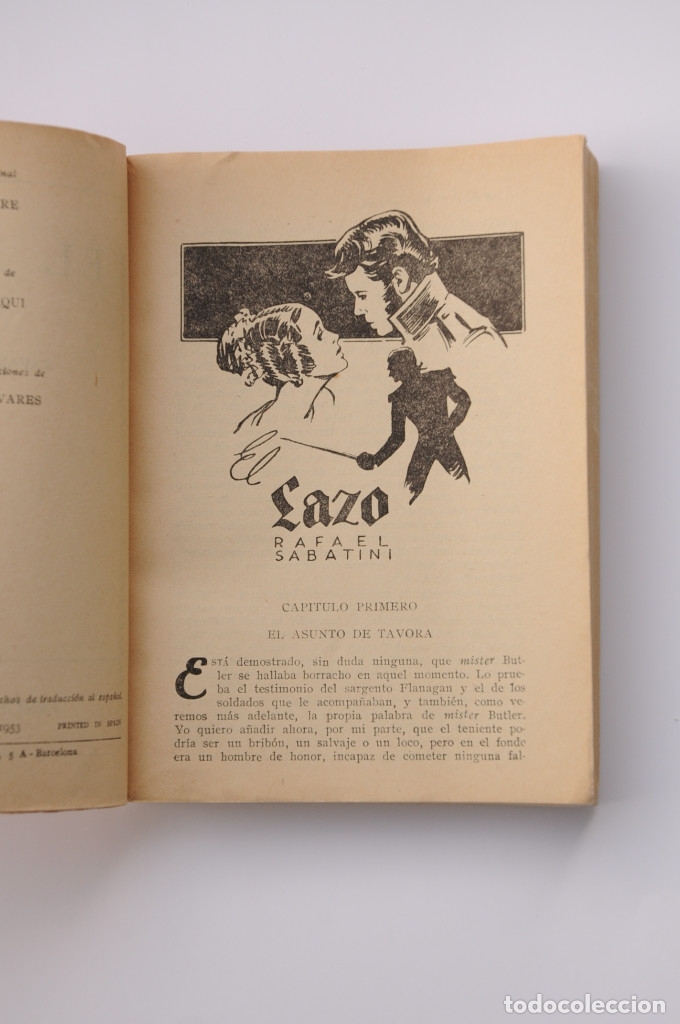 Libros: El lazo - SABATINI, Rafael - Foto 3