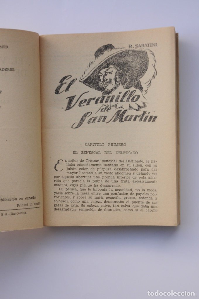Libros: El veranillo de San Mart&iacute;n - SABATINI, Rafael - Foto 3