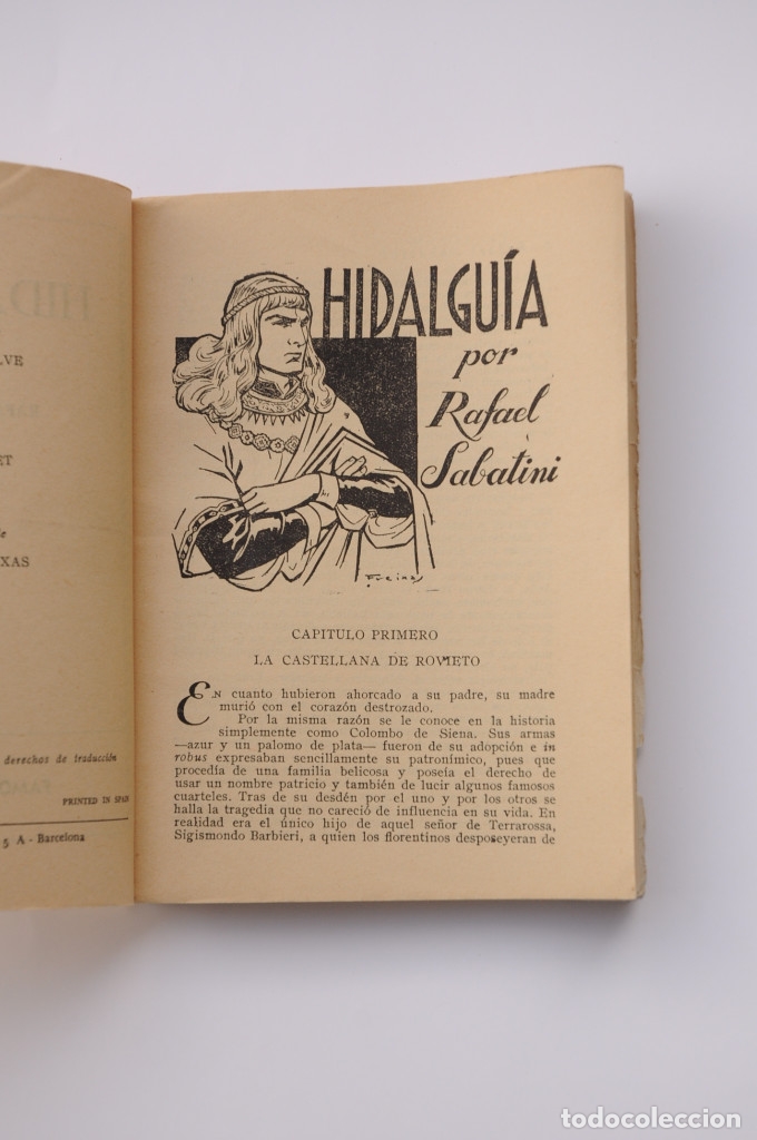 Libros: Hidalgu&iacute;a - SABATINI, Rafael - Foto 3