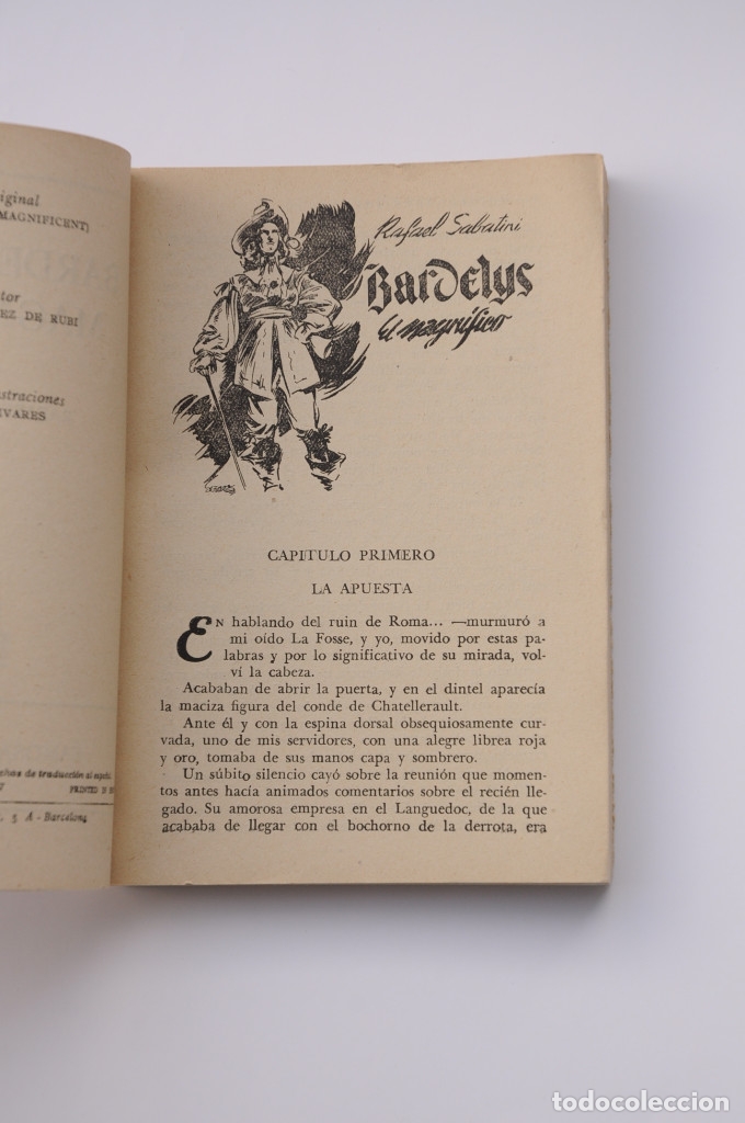 Libros: Bardelys el magn&iacute;fico - SABATINI, Rafael - Foto 3
