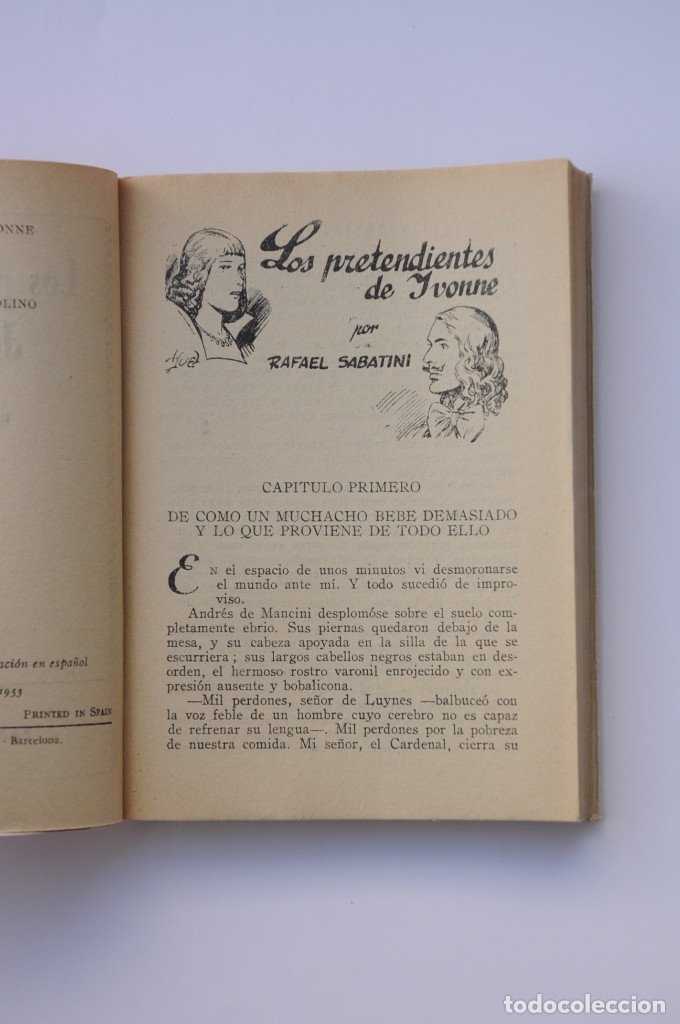 Libros: Los pretendientes de Yvonne - SABATINI, Rafael - Foto 3