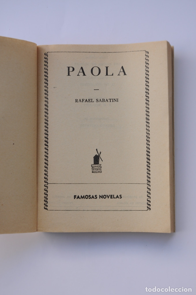 Libros: Paola - SABATINI, Rafael - Foto 2