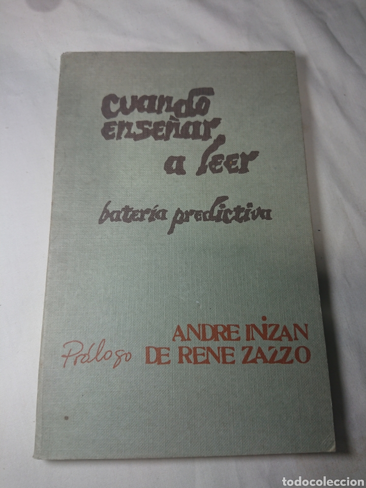 Libros: Cuando ense&ntilde;ar a leer, Bater&iacute;a Predictiva, 1976 - Foto 1