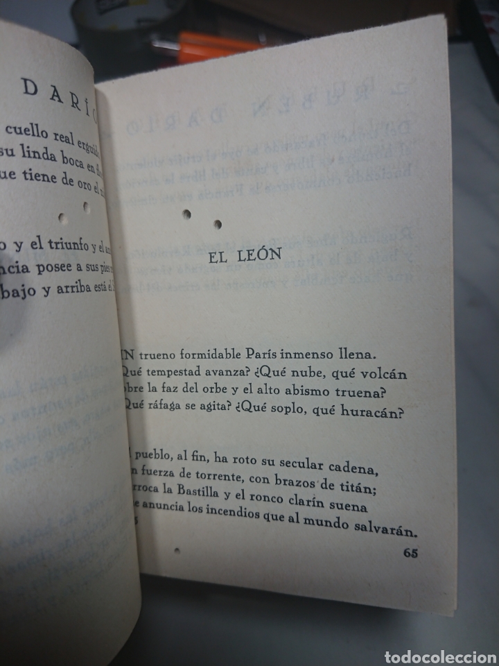 Libros: Sonetos escogidos, Rub&eacute;n Dar&iacute;o - Foto 2
