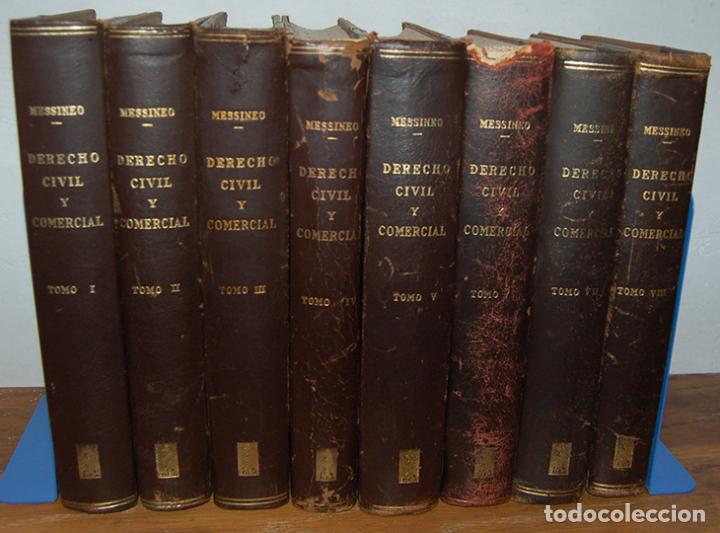 books: MANUAL DE DERECHO CIVIL Y COMERCIAL. Obra Completa (8 Vol.) - FRANCESCO MESSINEO