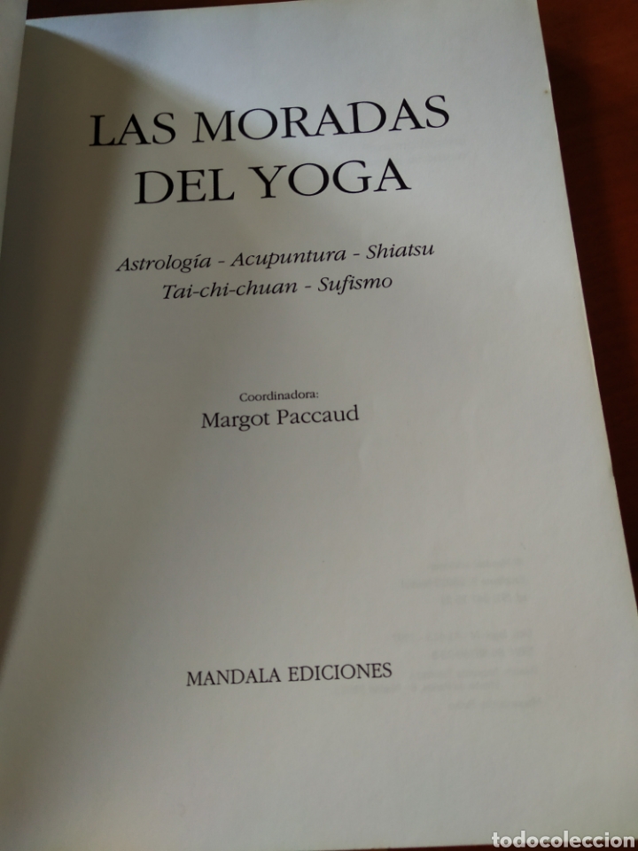 Libros: LAS MORADAS DEL YOGA. MARGOT PACCAUD #0081 - Foto 2