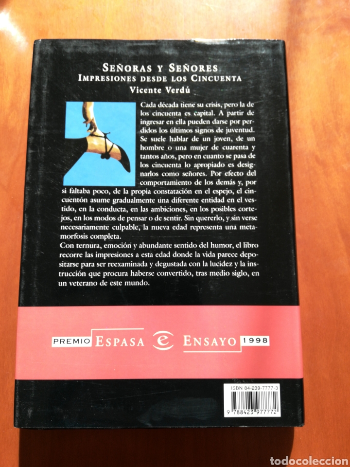 Libros: Se&ntilde;oras y se&ntilde;ores - Vicente verd&uacute; - Foto 2