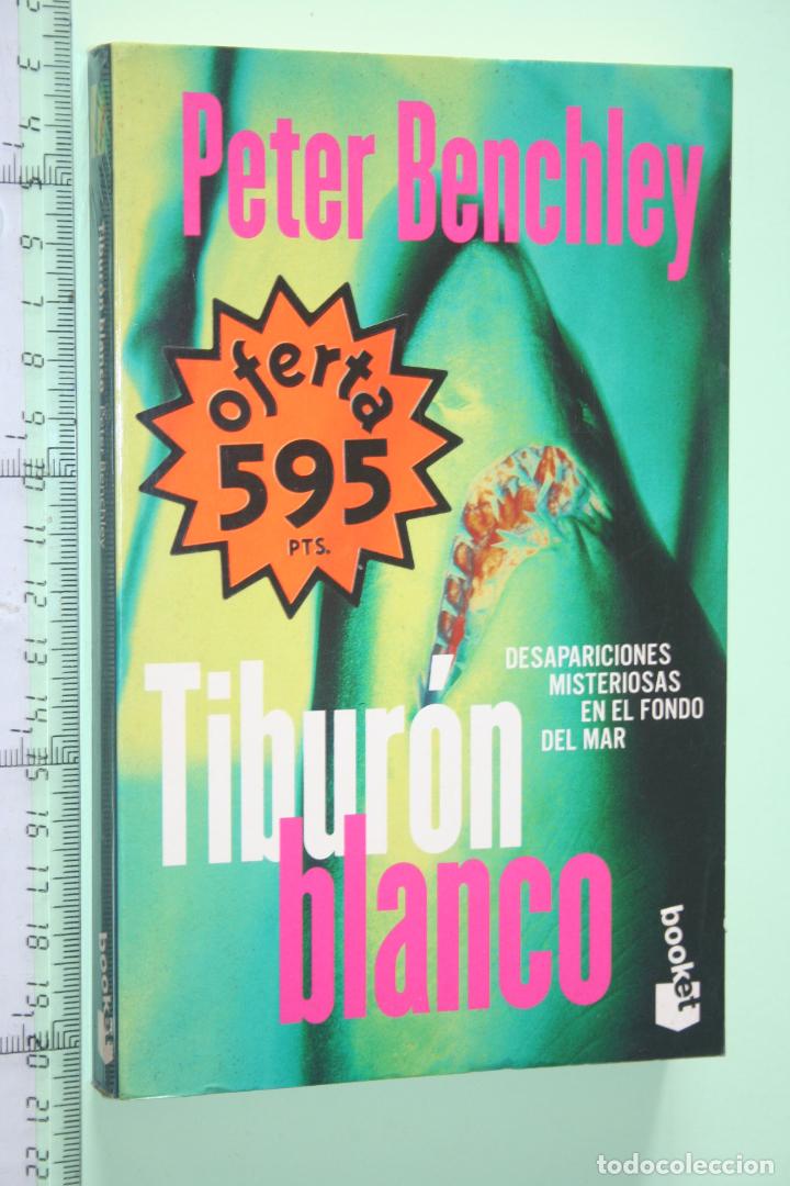 Libros: TIBUR&Oacute;N BLANCO *** LIBRO COLECCI&Oacute;N BOOKET ***  EDITORIAL PLANETA (1997) - Foto 1