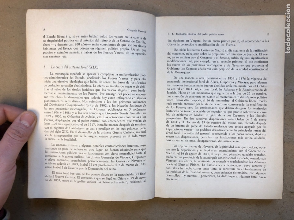 Libros: EUSKADI Y EL ESTATUTO DE AUTONOM&Iacute;A. VV.AA.. EDITA EREIN 1979. - Foto 3