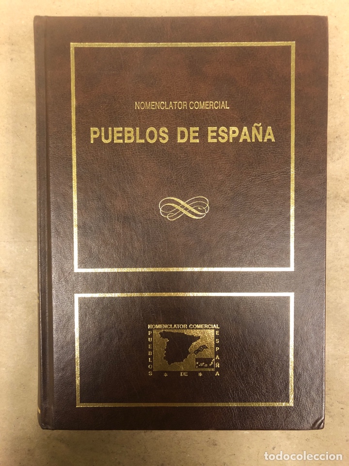 Libros: PUEBLOS DE ESPA&Ntilde;A. NOMENCLATOR COMERCIAL. 1992. - Foto 1
