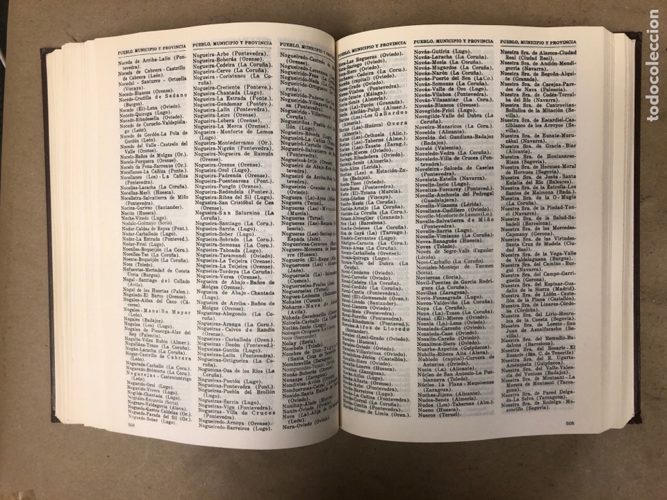 Libros: PUEBLOS DE ESPA&Ntilde;A. NOMENCLATOR COMERCIAL. 1992. - Foto 6