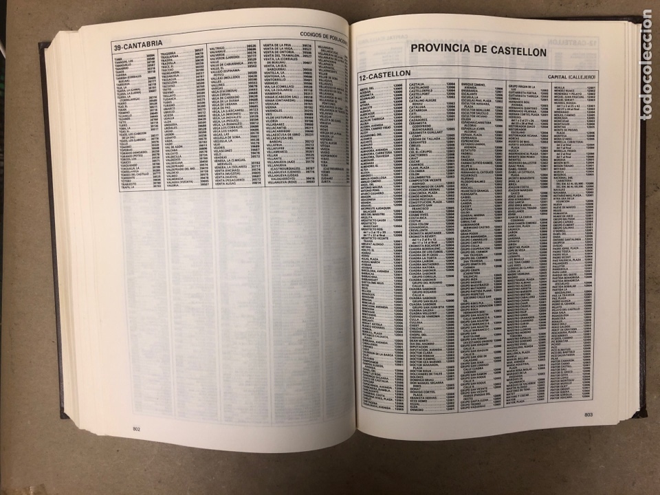 Libros: PUEBLOS DE ESPA&Ntilde;A. NOMENCLATOR COMERCIAL. 1992. - Foto 7
