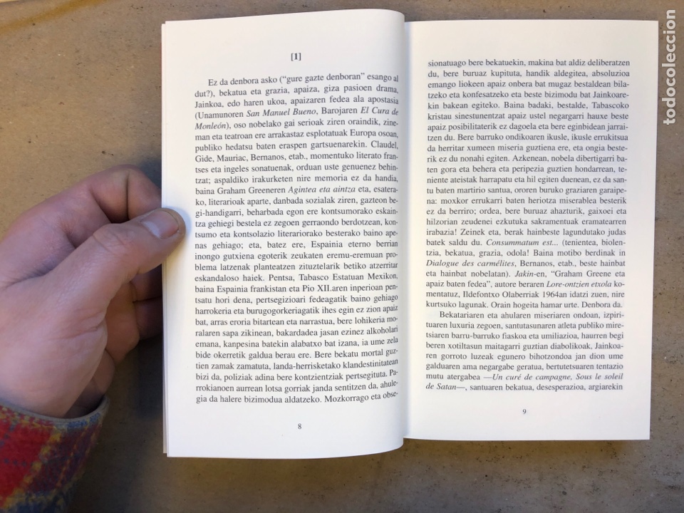 Libros: BEKATUAREN ITZALA. XABIER MENDIGUREN. ELKAR 1995. EUSKARAZ. - Foto 3