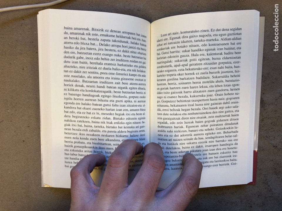 Libros: BEKATUAREN ITZALA. XABIER MENDIGUREN. ELKAR 1995. EUSKARAZ. - Foto 5