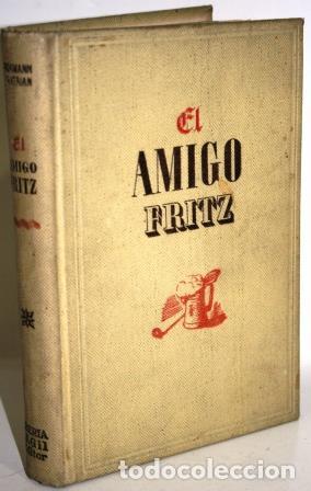 Libros: EL AMIGO FRITZ - ERCKMANN-CHATRIAN - Foto 1