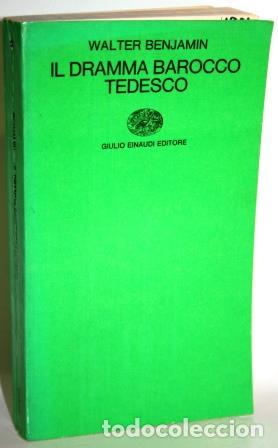 Libros: IL DRAMMA BAROCCO TEDESCO - BENJAMIN, Walter - Foto 1