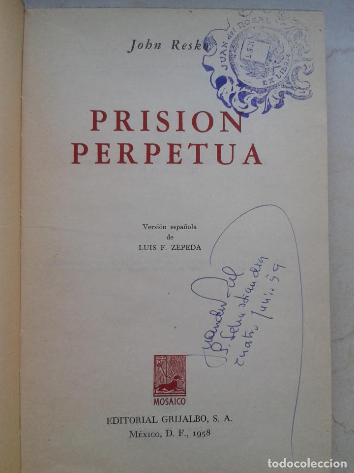 Libros: PRISI&Oacute;N PERPETUA. John Resko - Foto 7