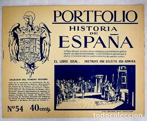 Libros: Portfolio. Historia de Espa&ntilde;a, n&uacute;mero 54 - Foto 1