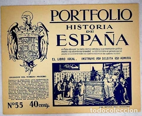 Libros: Portfolio. Historia de Espa&ntilde;a, n&uacute;mero 55 - Foto 1
