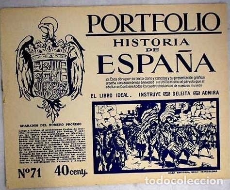 Libros: Portfolio. Historia de Espa&ntilde;a, n&uacute;mero 71 - Foto 1