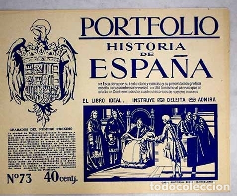 Libros: Portfolio. Historia de Espa&ntilde;a, n&uacute;mero 73 - Foto 1