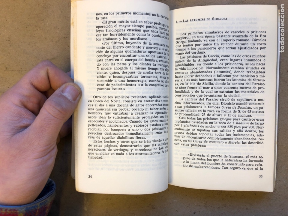 Libros: CARCELES Y VERDUGOS. PAUL READER. EDICIONES PICAZO 1974. - Foto 4