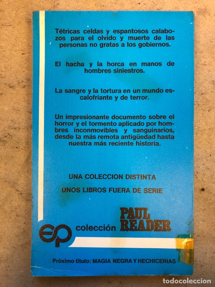 Libros: CARCELES Y VERDUGOS. PAUL READER. EDICIONES PICAZO 1974. - Foto 6