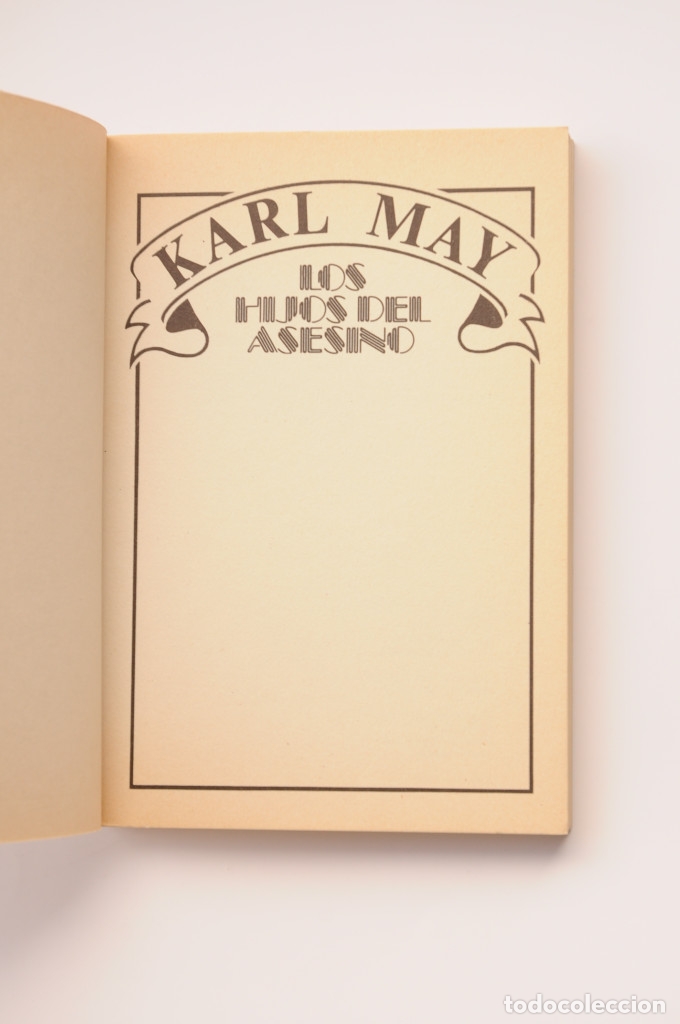 Libros: Los hijos del asesino - MAY, Karl - Foto 2