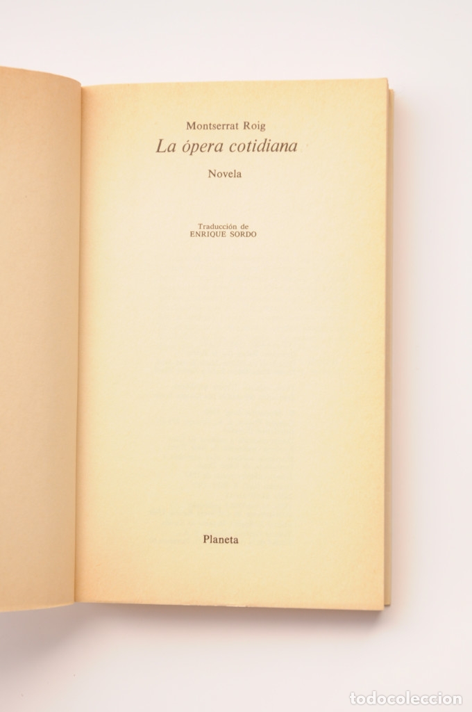 Libros: La &oacute;pera cotidiana - ROIG, Montserrat - Foto 2