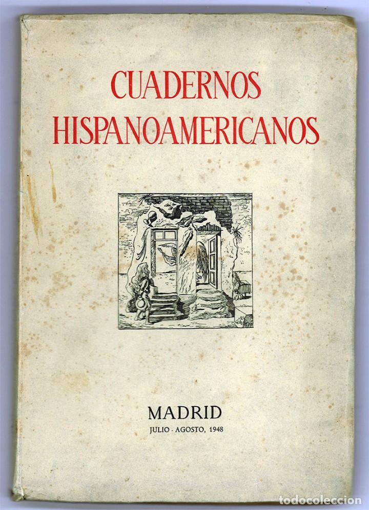 Libros: Cuadernos Hispanoamericanos. Madrid Julio - Agosto 1948 - Foto 1