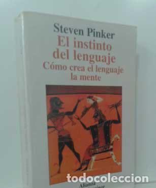 Libros: EL INSTINTO DEL LENGUAJE. C&Oacute;MO CREA EL LENGUAJE LA MENTE - PINKER, STEVEN - Foto 1