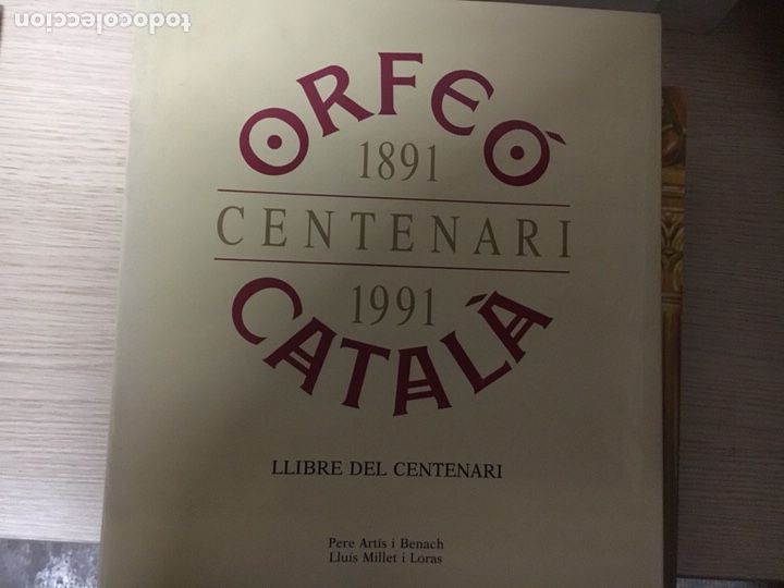 Libros: Orefeo catala centenari 1891-1991 - Foto 1