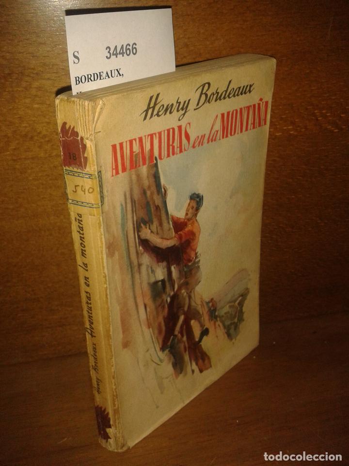 Libros: BORDEAUX, Henry - AVENTURAS EN LA MONTA&Ntilde;A - Foto 1