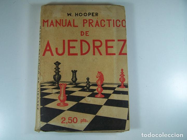 Libros: MANUAL PRACTICO DE AJEDREZ - HOOPER KOELTZ, W. - Foto 1