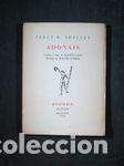 Libros: ADONAIS - PERCY B. SHELLEY - Foto 1