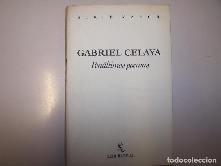 Libros: PEN&Uacute;LTIMOS POEMAS - CELAYA, GABRIEL - Foto 1