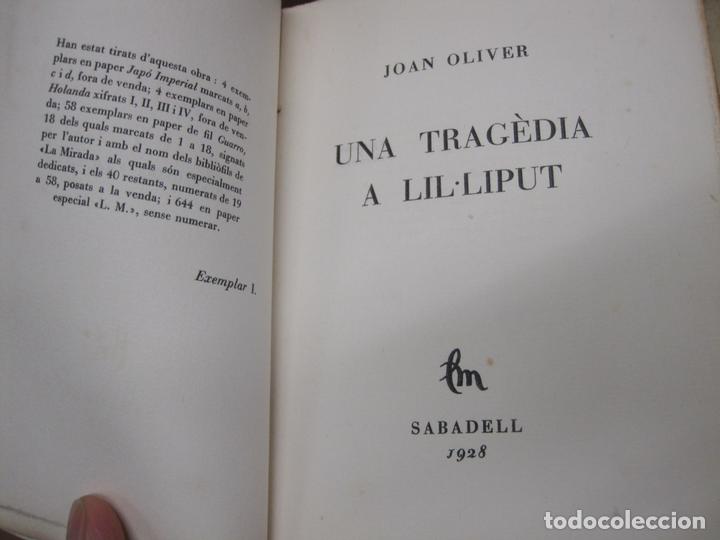 Libros: UNA TRAGEDIA A LIL&middot;LIPUT - OLIVER, JOAN - Foto 1