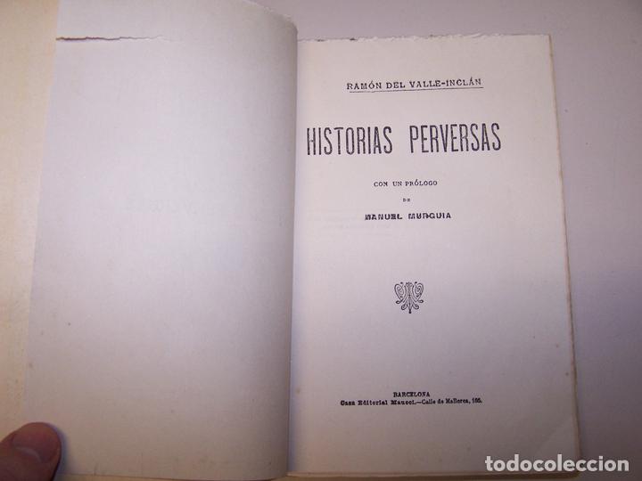 Libros: HISTORIAS PERVERSAS - VALLE-INCL&Aacute;N, RAMON DEL - Foto 3