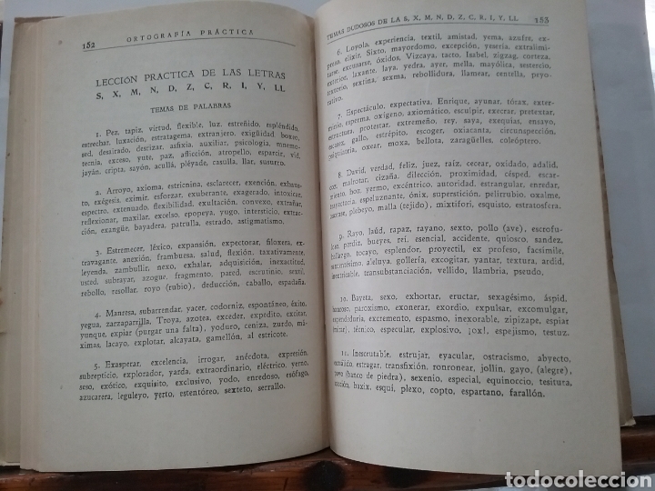 Libros: Libro Ortograf&iacute;a pr&aacute;ctica de la lengua espa&ntilde;ola. 1949. Luis Miranda - Foto 3