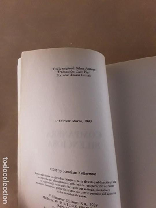 Libros: Compa&ntilde;era silenciosa,jonathan kellerman,1.&ordf; edicion 1990,ultramar - Foto 2