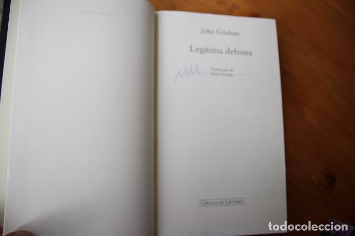 Libros: LEGITIMA DEFENSA  JOHN GRISHAM - Foto 2