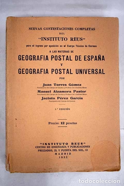 Libros: Geograf&iacute;a postal de Espa&ntilde;a ; Geograf&iacute;a postal Universal - Foto 1
