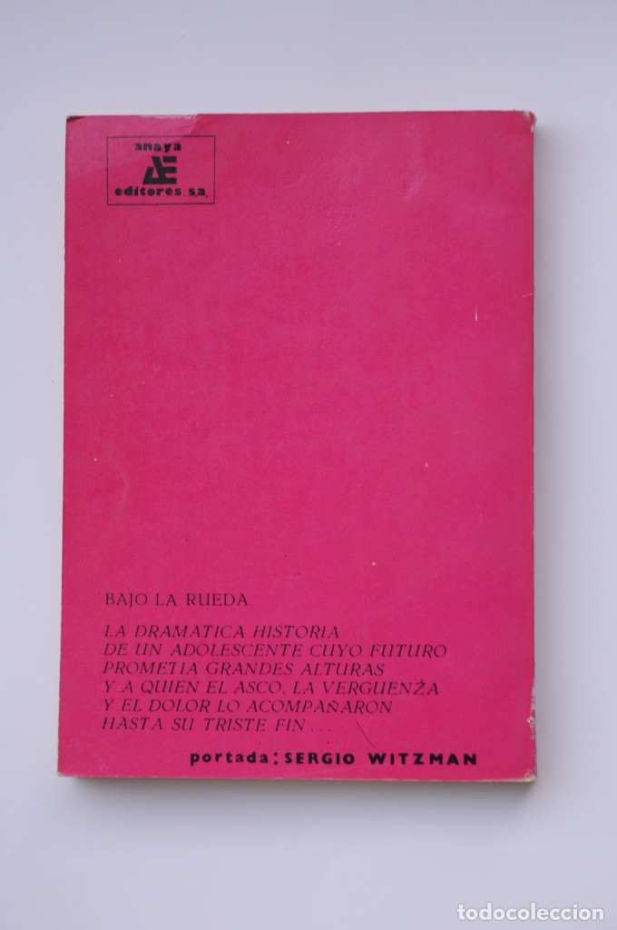 Libros: Bajo la rueda - HESSE, Hermann - Foto 3