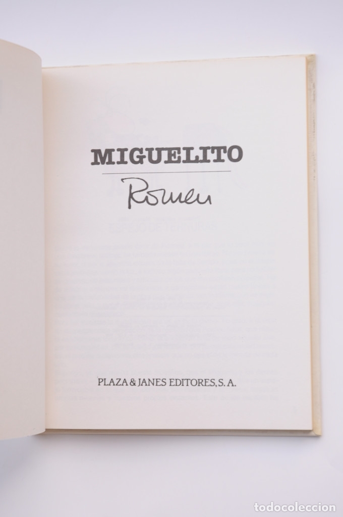 Libros: Miguelito - ROMEU - Foto 2