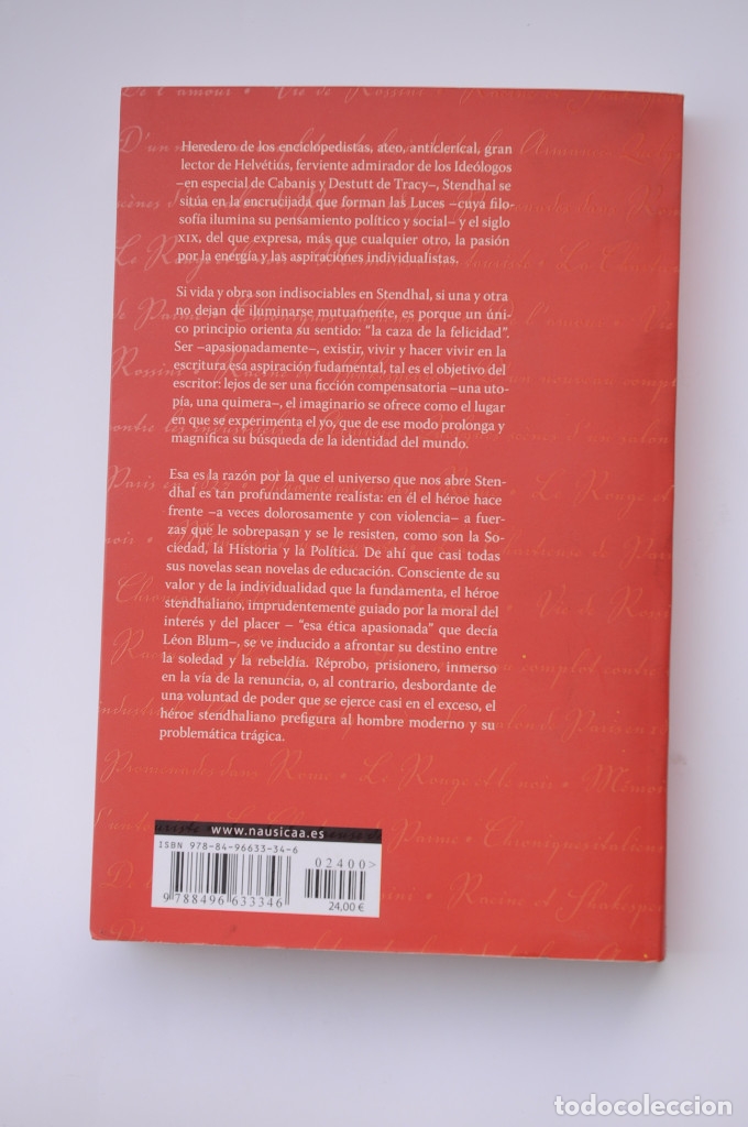 Libros: En torno a Stendhal - BRAVO CASTILLO, Juan - Foto 5