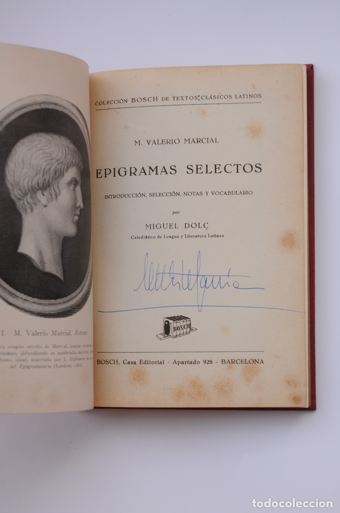 Libros: Epigramas selectos - MARCIAL, M. Valerio - Foto 2